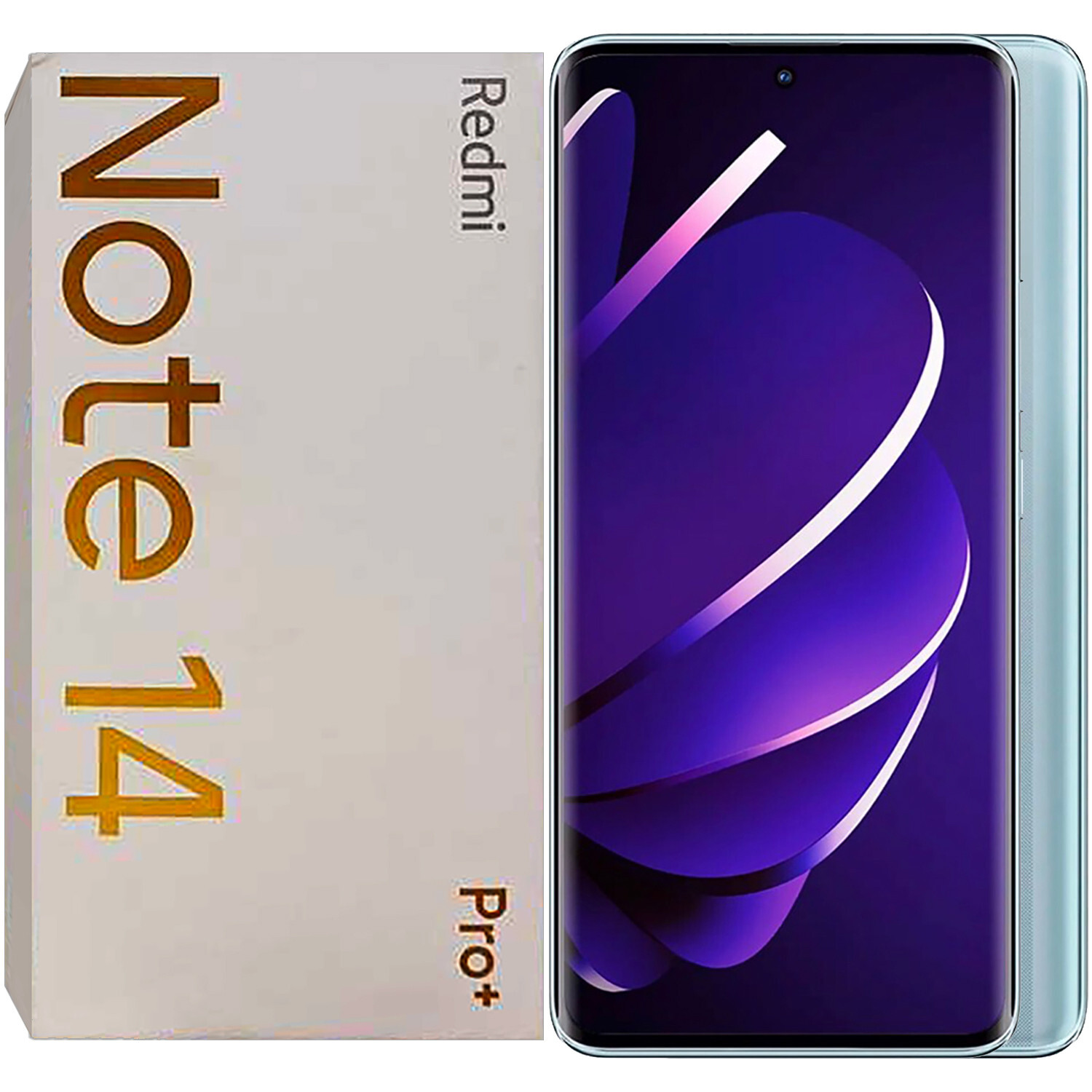 【Adit D.S】Xiaomi Redmi Note 14 Pro 5G Xiaomi Redmi Note 14 Pro+ 5G Frost Blue 256GB + 8GB Dual-SIM