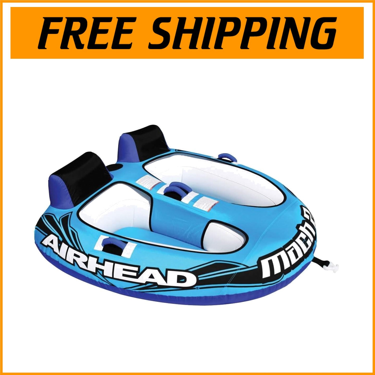 Patented Speed Safety Valve Towable Tube - Perfect for