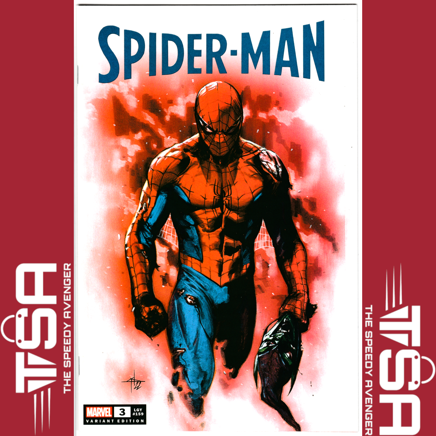 SPIDER-MAN #3 (Vol 4) 2022 Gabriele Dell'Otto Trade Variant Exclusive Marvel