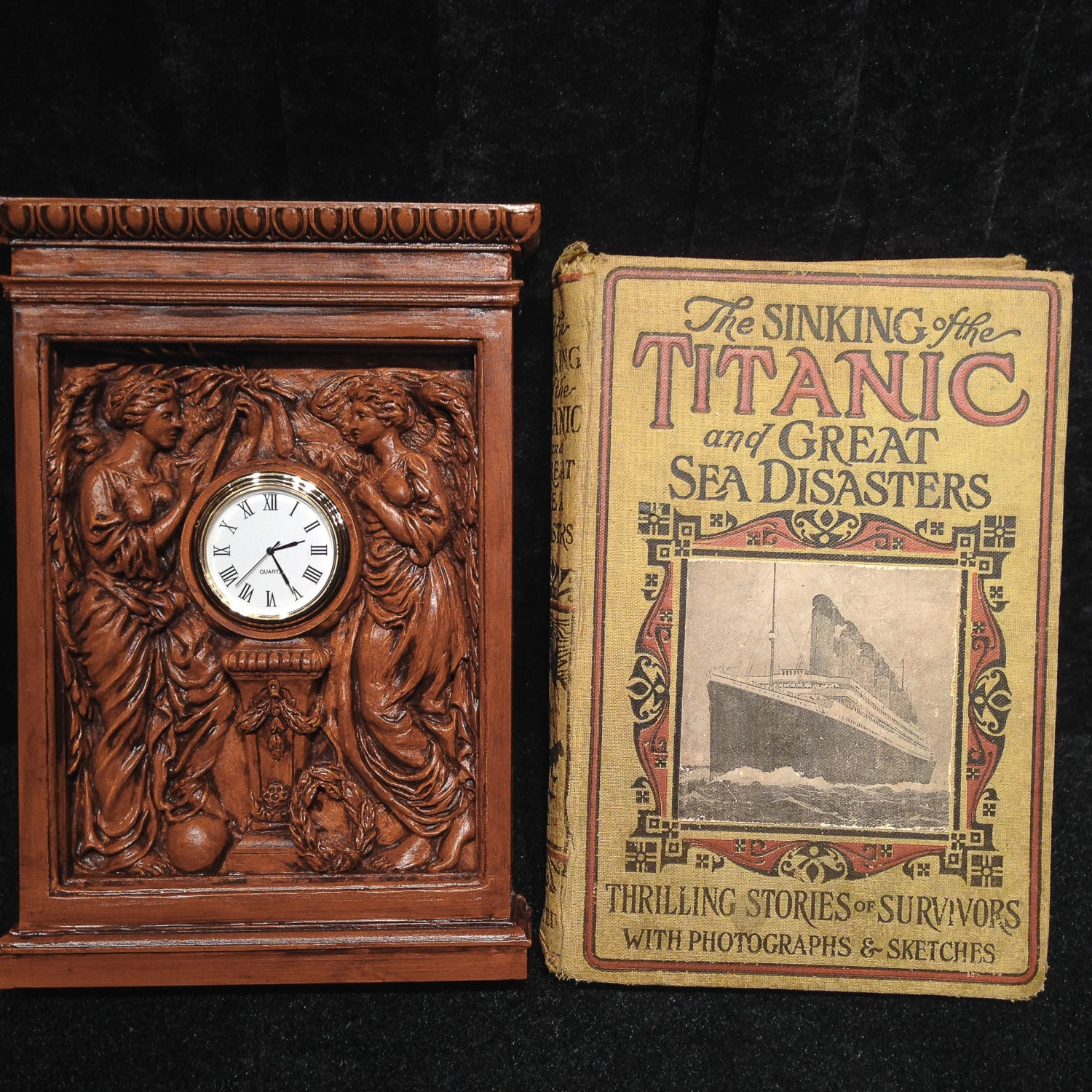 rms TITANIC Clock-White Star Line- 1:6 scale