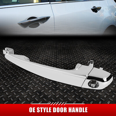 ДЛЯ 99-00 BMW 3-SERIES 323CI/I/IS 328I ХРОМИРОВАННАЯ РУЧКА ДЛЯ ПЕРЕДНЕЙ ЛЕВОЙ ДВЕРИ ВОДИТЕЛЯ