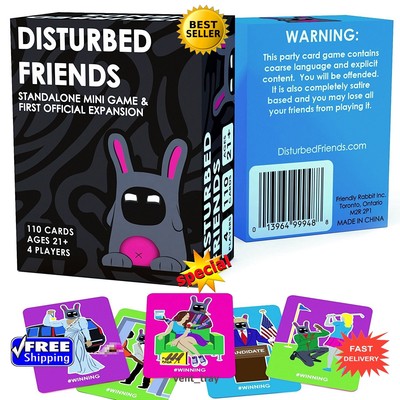 Card Games Disturbed Friends Worst Play Party Game Adult Children Prank Toys Set