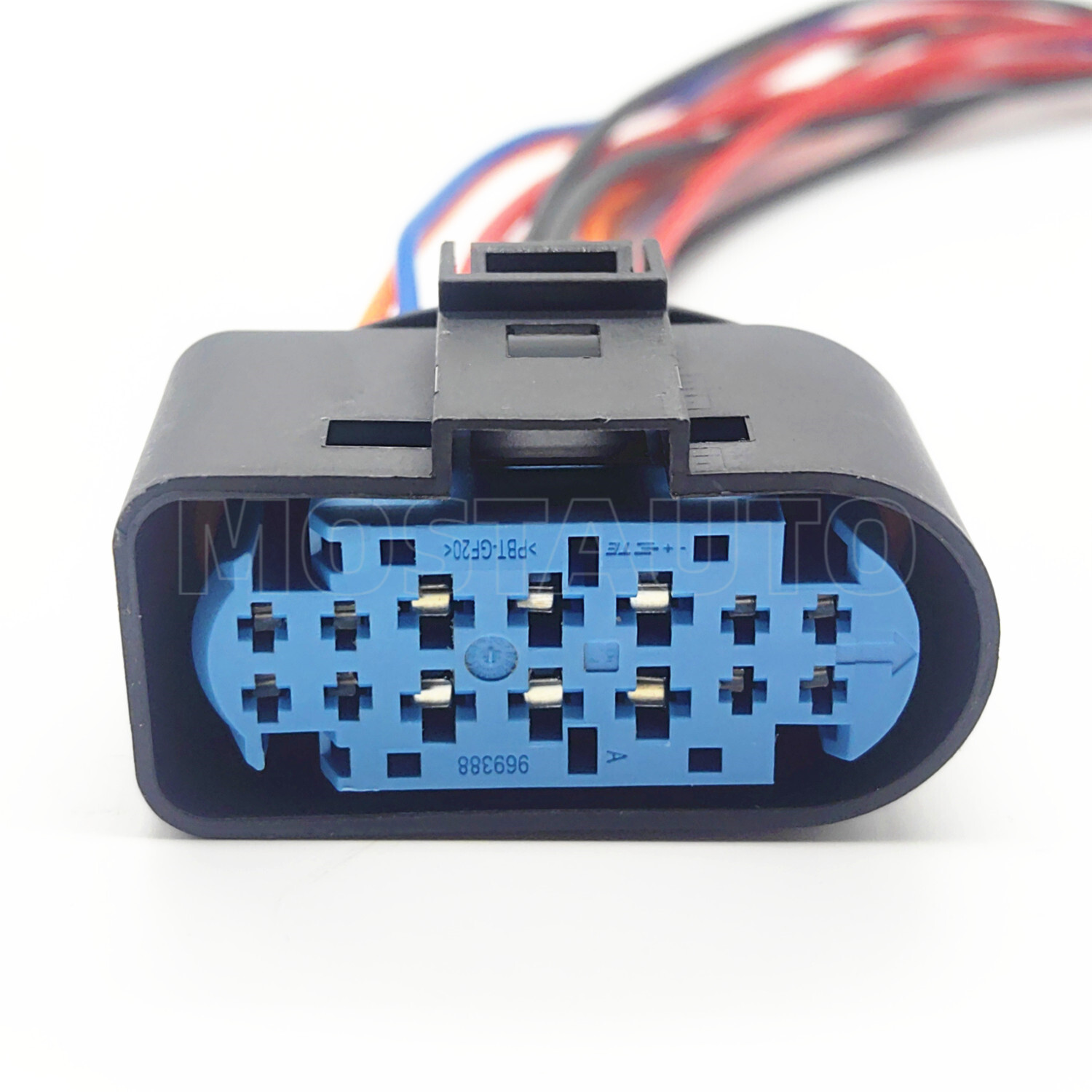 14 Pin Headlight High/Low Beam Wiing Haness Connecto