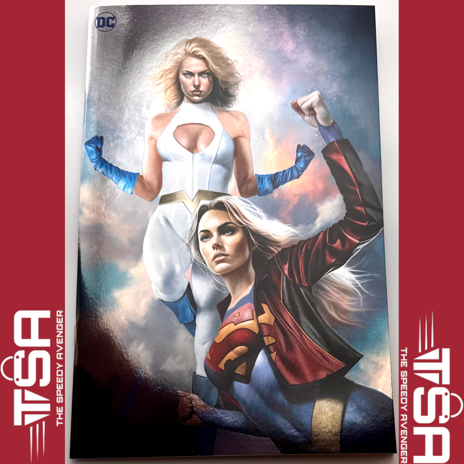 POWER GIRL #6 (Vol 3) Carla Cohen Foil Variant 2024 DC Comics Williams Sauvage
