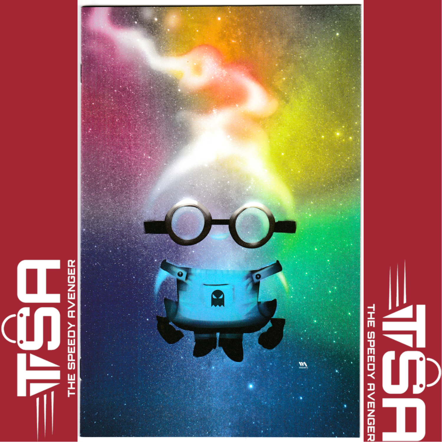 EIGHT BILLION GENIES #8 Huy Dinh Virgin Rainbow Variant with COA Soule/Brown