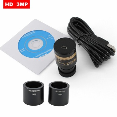 SWIFT Optical Mikroskopkamera mit 3 MP, Okularhalterung & USB 2.0