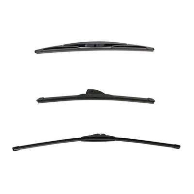 Tech & Exact For 2018 Nissan LEAF S Windshield Wiper Blade Front & Rear 3pc Set