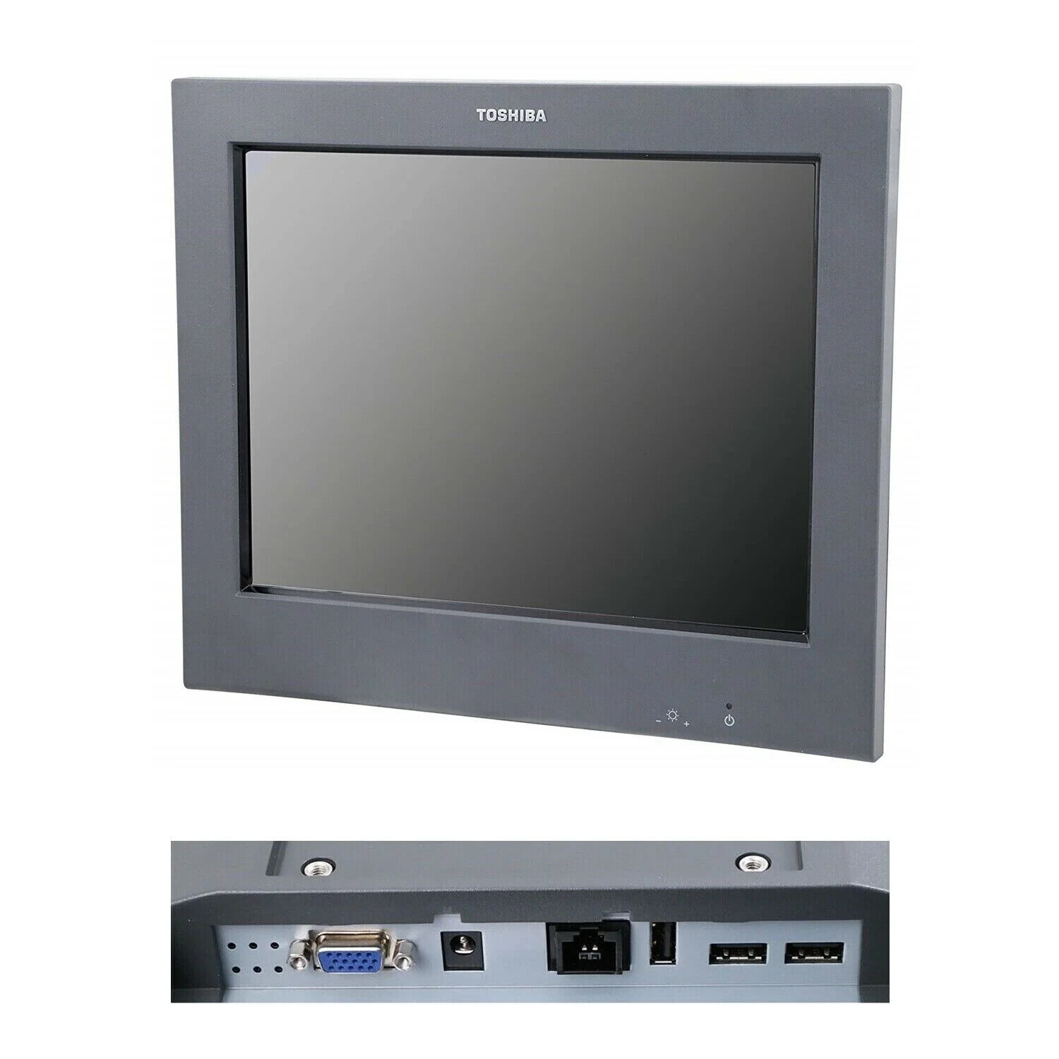 Toshiba 4820-5LG 15” Touch Monitor, Powered USB, Iron Grey Toshiba 4820-5LG 15” Touch Monitor, Powered USB, Iron Grey