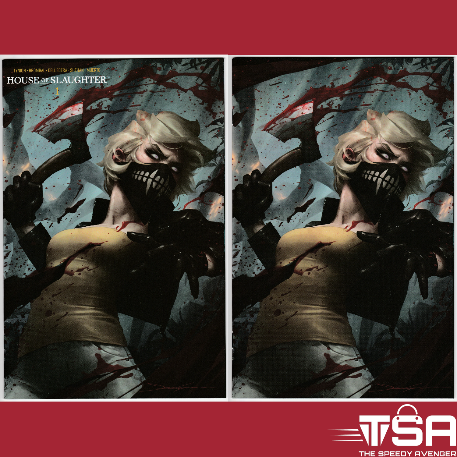 HOUSE OF SLAUGHTER #1 Jeeyung Lee Trade / Virgin Variants First App Jace Boucher