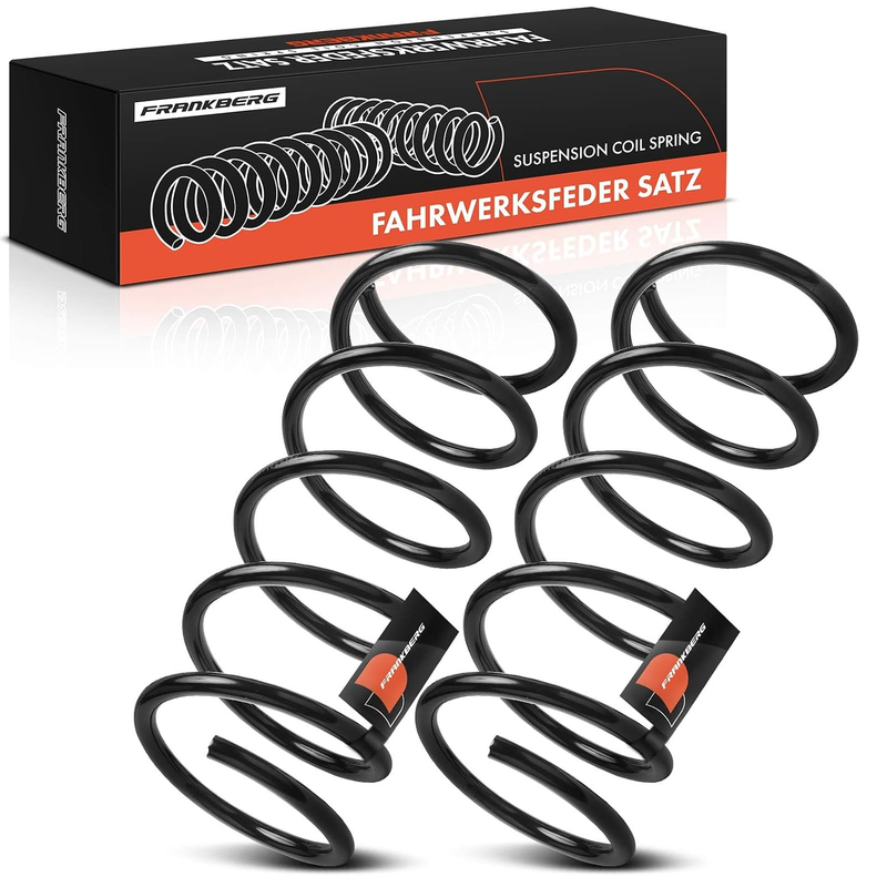2x Coil Springs Front Side Suspension fit Hyundai Getz TB 2002-2008 1.1 1.3