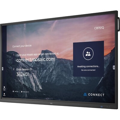 Sharp NEC Display CB751Q 75'' Collaboration Display