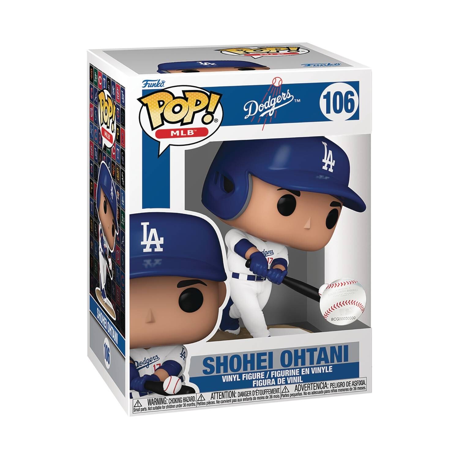 スポーツ Funko Pop! Shohei Ohtani 106 LA Dodgers Pop! Sports MLB Los Angeles Dodgers Shohei Ohtani #106 Vinyl