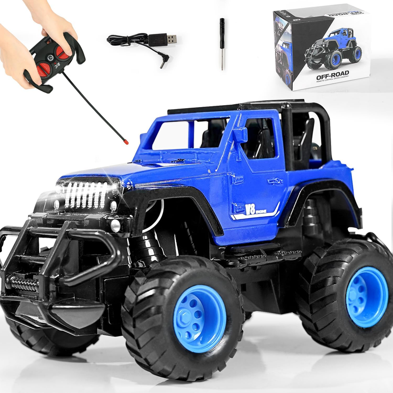 RC Racing Trucks 1:32 Scale Mini Jeep 4WD RC Drift Hand Controlled RC Car