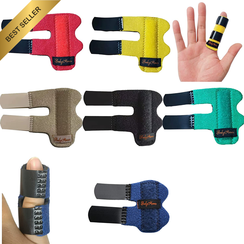 5 Finger Splints plus 1 Blue Pinkie Splint