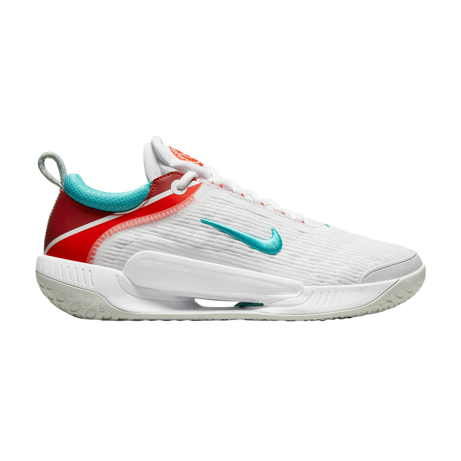 

Мужские теннисные кроссовки Nike Zoom Court NXT HC White Washed Teal Silver DH0219-136, размер 10, Белый, Nike Court Zoom