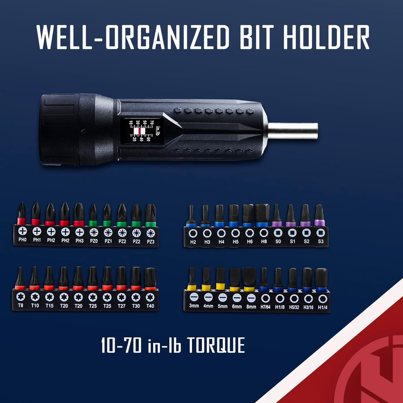 Drive Torque Wrench Screwdriver Set Gun Gunsmith Instrument Tool ...
