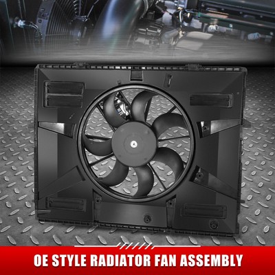 Для 07-10 Audi Q7 Touareg 3,6 без буксировочного устройства PKG OE Style Вентилятор охлаждения радиатора в сборе