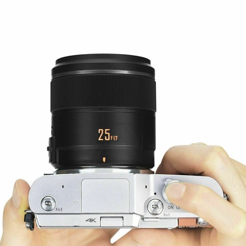 YONGNUO YN25mm F1.7M Auto Focus MF Prime Lens Large Aperture