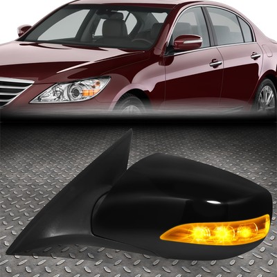 [Питание+обогрев +Сигнал поворота] Для зеркала левой боковой двери Genesis Coupe 10-16