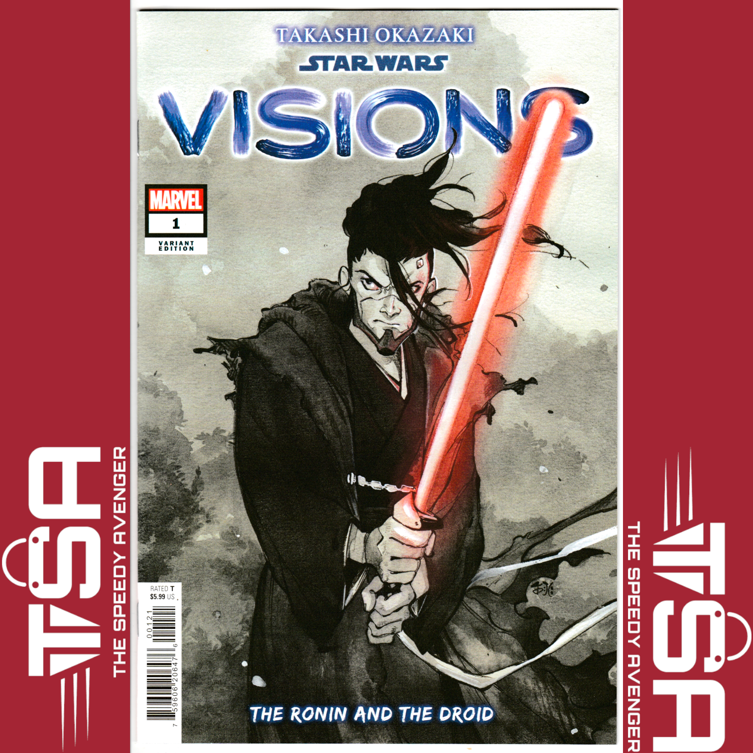 STAR WARS VISIONS TAKASHI OKAZAKI #1 Peach Momoko Variant 2024 Marvel Comics