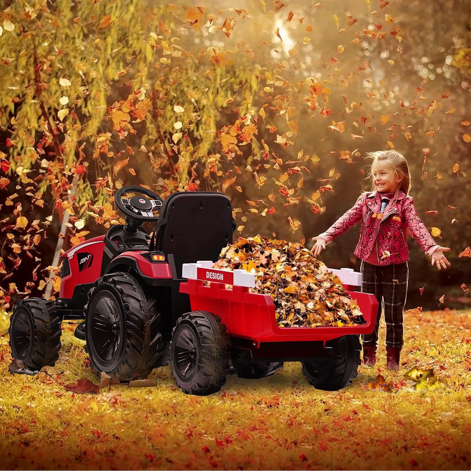 Kid Ride On Tractor Image 2