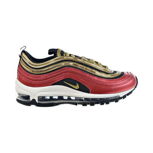 Женские кроссовки Nike Air Max 97 University Red-Metalic Gold CT1148-600