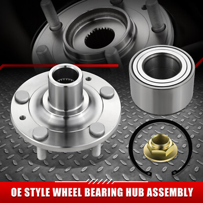 Для 06-12 Ford Fusion MKZ Zephyr Milan OE Style Подшипник и ступица переднего колеса в сборе