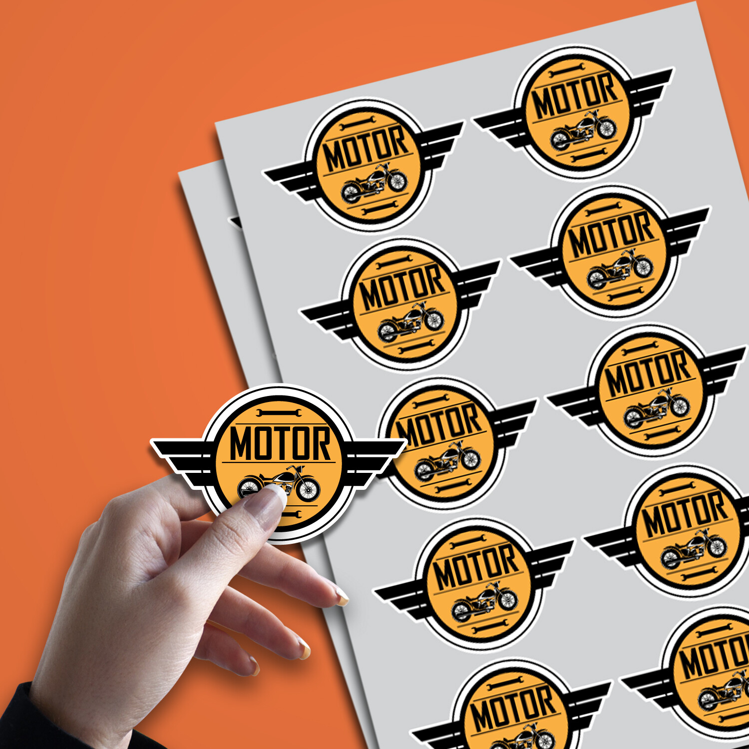 die cut sticker printing near me