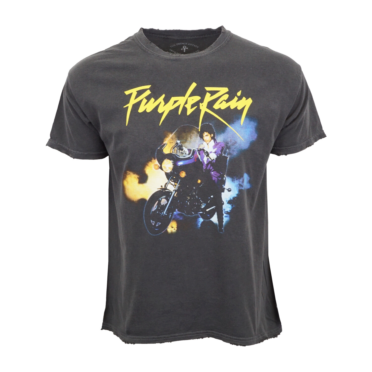 

ФУТБОЛКА PURPLE RAIN FOREVER PRINCE С ВИНТАЖНЫМИ ДЕТАЛЯМИ ОФИЦИАЛЬНЫЙ ПРЕДМЕТ, Vintage wash black