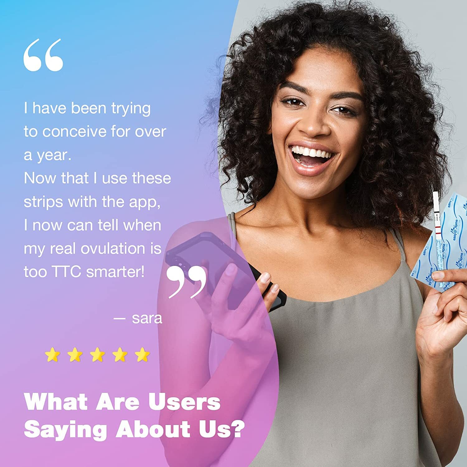 Easy@Home Ovulation Test Strips Kit, 25 Pack (LH) Fertility Tests | EZW2-S:25