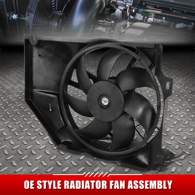 ДЛЯ 88-91 FORD TEMPO MERCURY TOPAZ 4CYL AT OE ВЕНТИЛЯТОР ОХЛАЖДЕНИЯ РАДИАТОРА В СБОРЕ