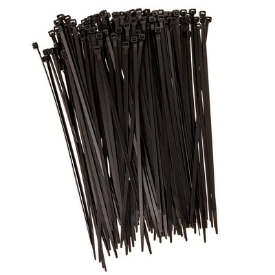 10 Inch Zip Ties Heavy Duty by - 150 Cable Ties Per Pack - Black Zip Ties 50l...