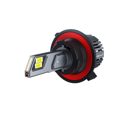 AUXBEAM H13 9008 LED Headlight Bulbs Kit High Low Beam Super Bright Canbus 6500K