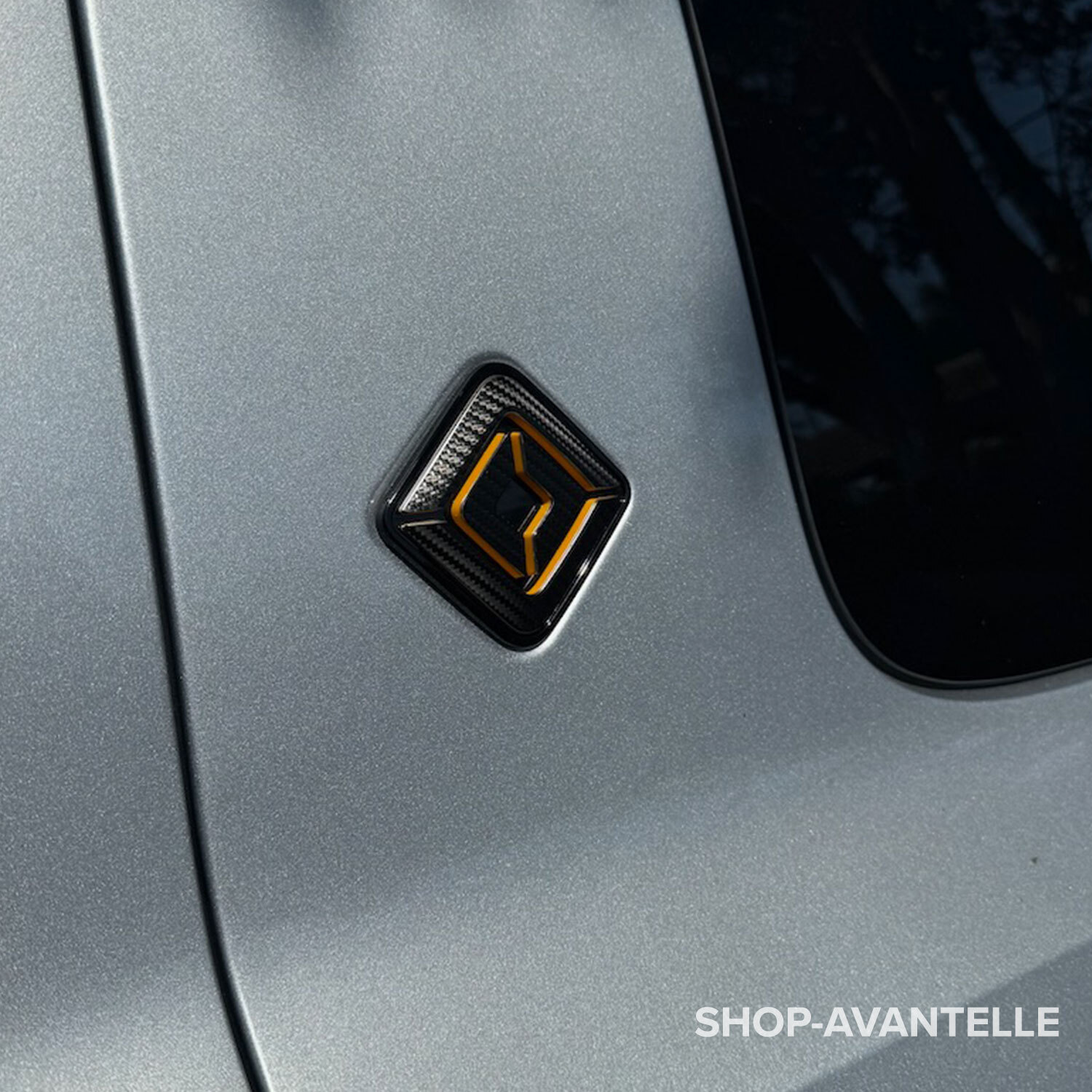 Rivian R1S/R1T Side Logo Decal - 3M Vinyl - Custom Accent Overlay - 2 Pack