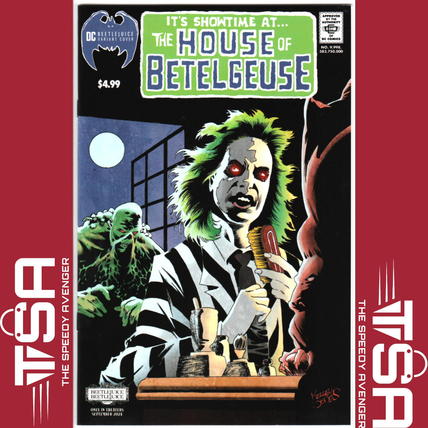 HOUSE OF SECRETS #92 (Vol 1) 2024 Beetlejuice Kelley Jones Facsimile Variant DC