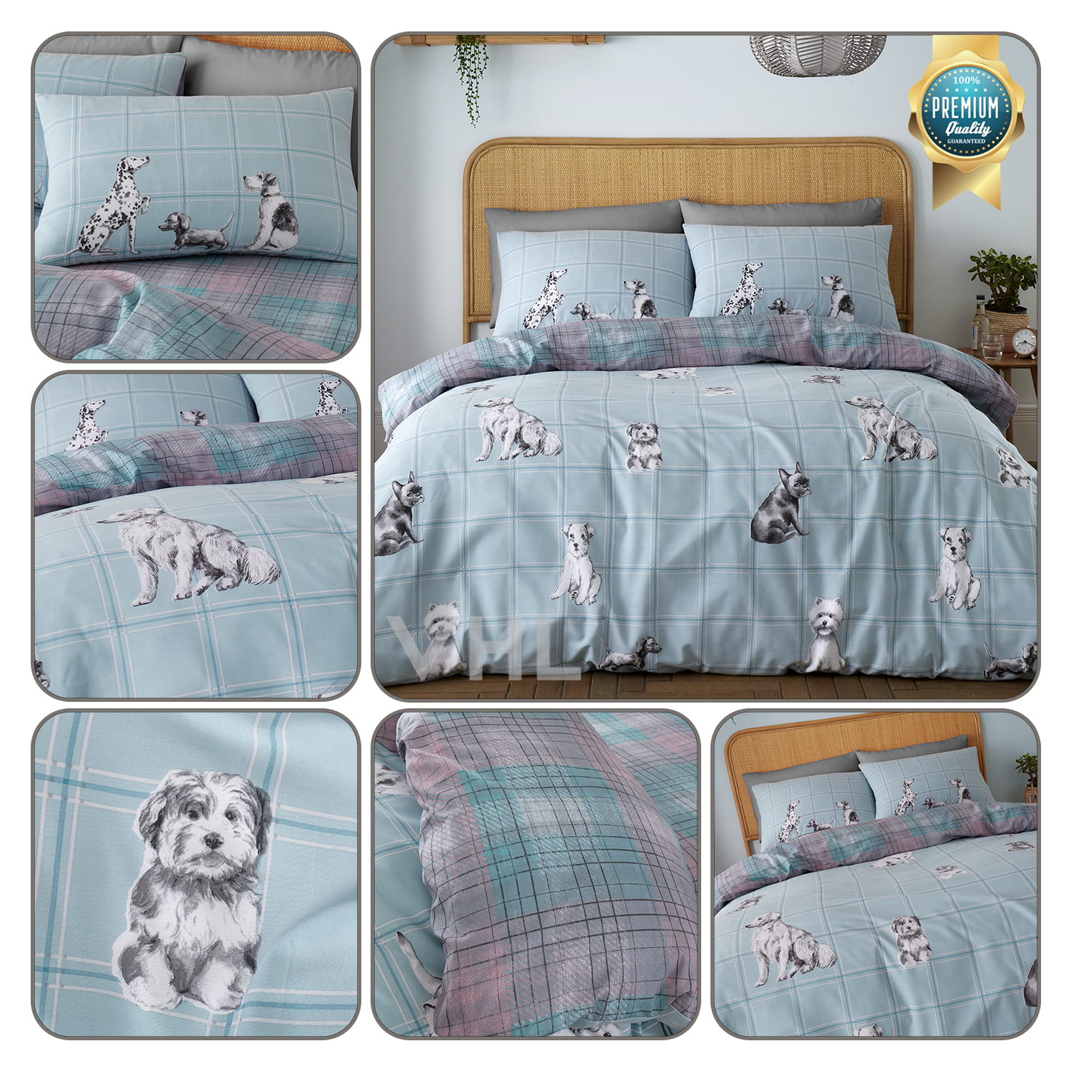 Dog print duvet cover uk cheap
