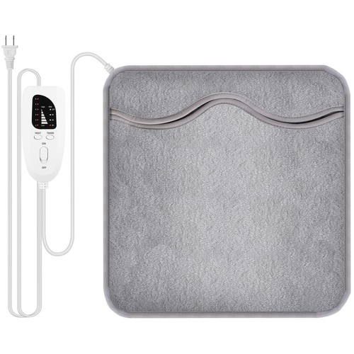 Auto Shut Off Electric Heated Foot Warmer Heating Pad 4 Settings Winter Machine