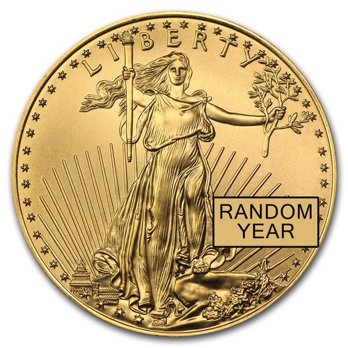 1oz Gold American Eagle Coin Random Year Bu - Sku #84672