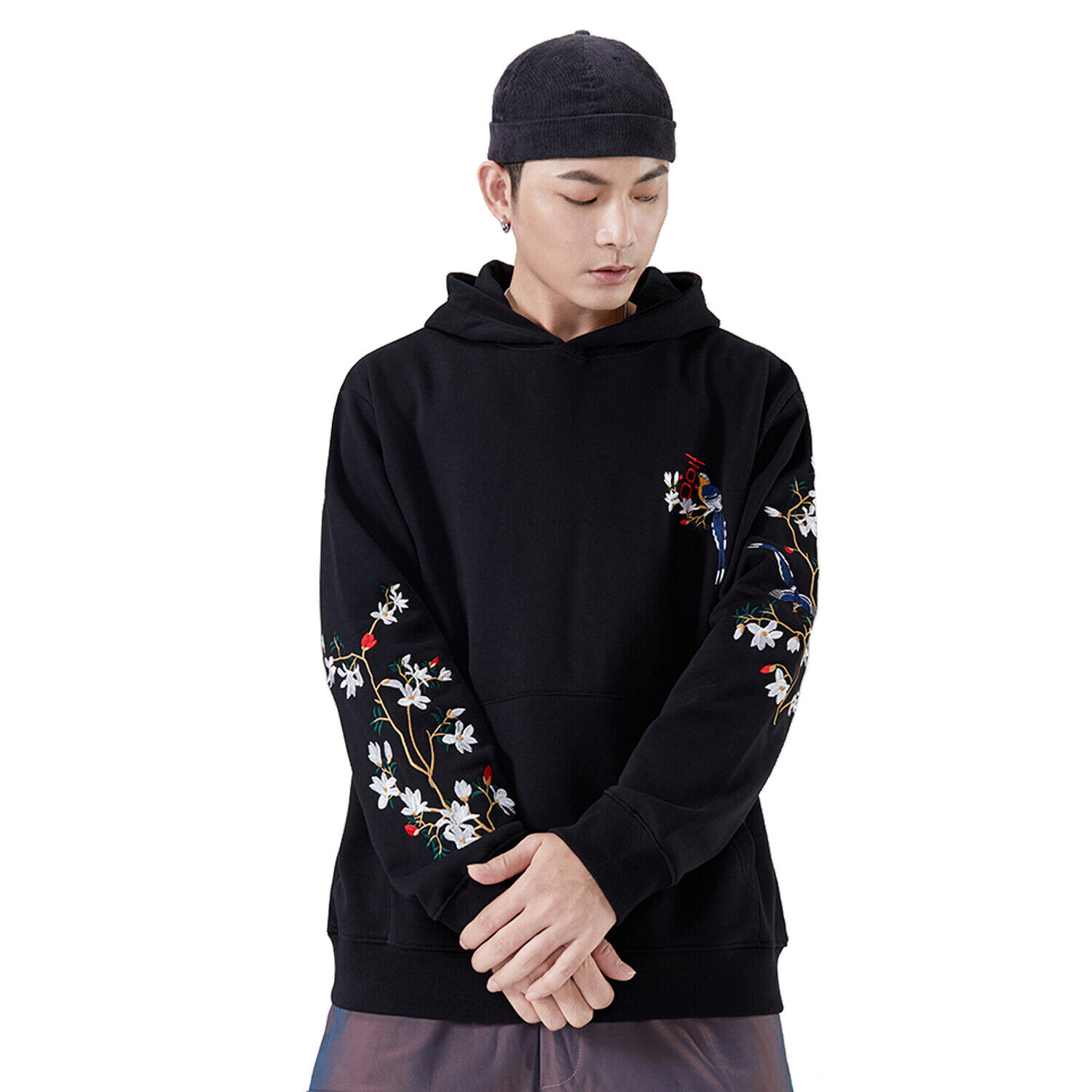 Niepce Yokosuka Japanese Streetwear Hoodie Embroidered Sweatshirt Niepce Yokosuka Japanese Streetwear Hoodie Embroidered Sweatshirt
