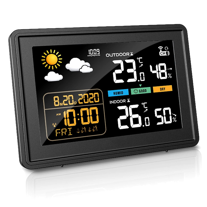 Weather Station, Wireless Home Thermometer Outdoor Indoor