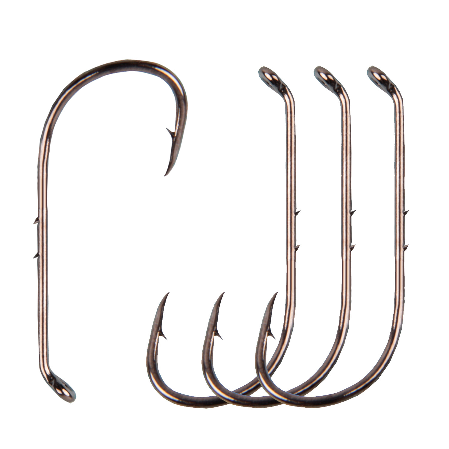 50Pcs Baitholder Jig Fishing Hook High Carbon Steel Trout/Salmon Worm