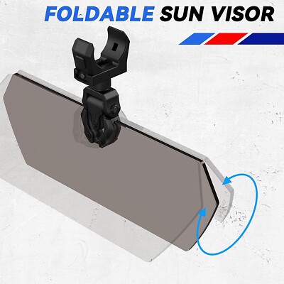 1.25 -2  For Can Am X3 Polaris RZR XP 900 1000 UTV Sun Visor Tinted Sun Shade
