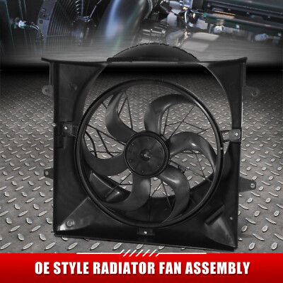 Для 99-03 Jeep Grand Cherokee Liberty OE Style Вентилятор охлаждения радиатора в сборе