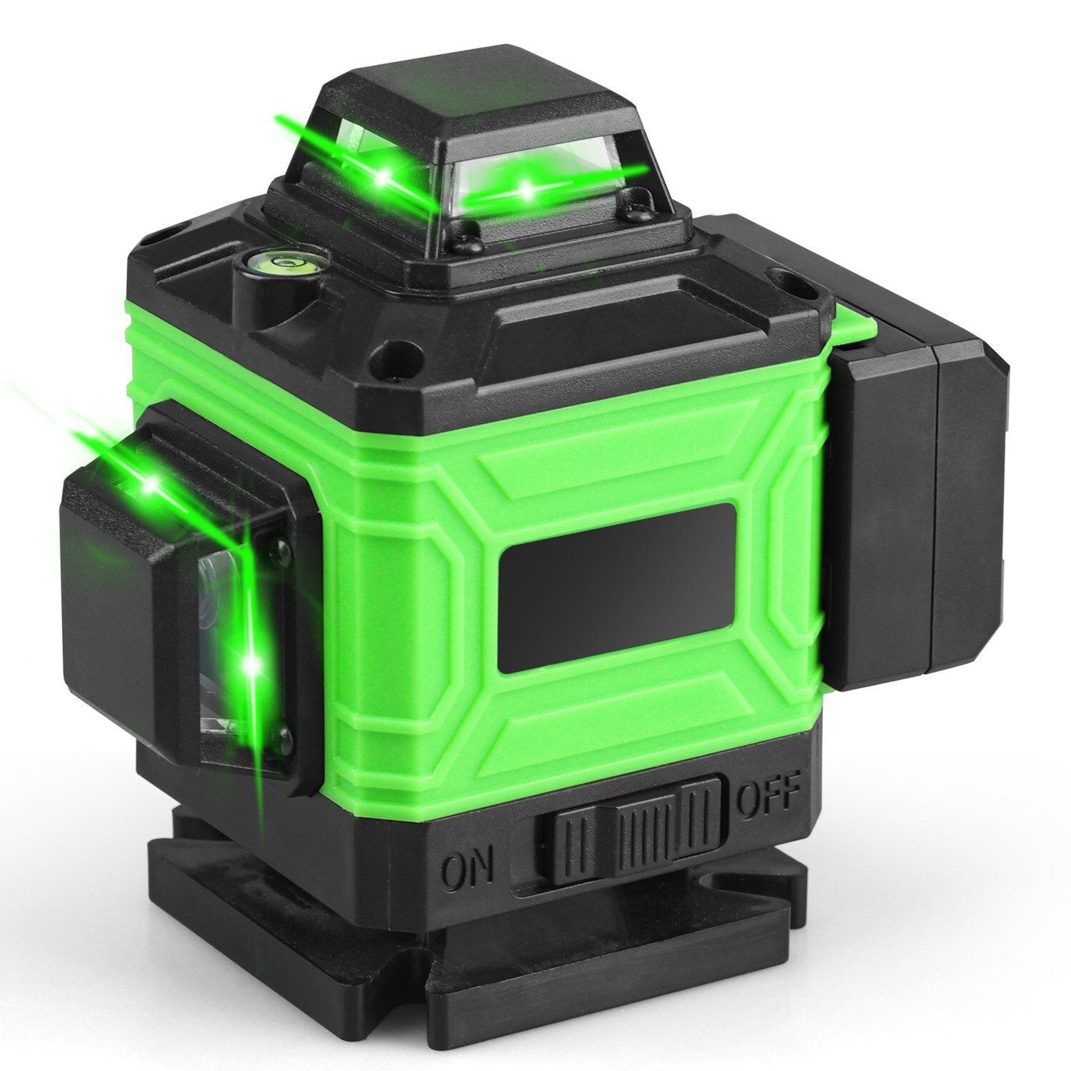 16 Lines 4D 360° Self Leveling Rotary Laser Level Cross Line Auto Measure Tools