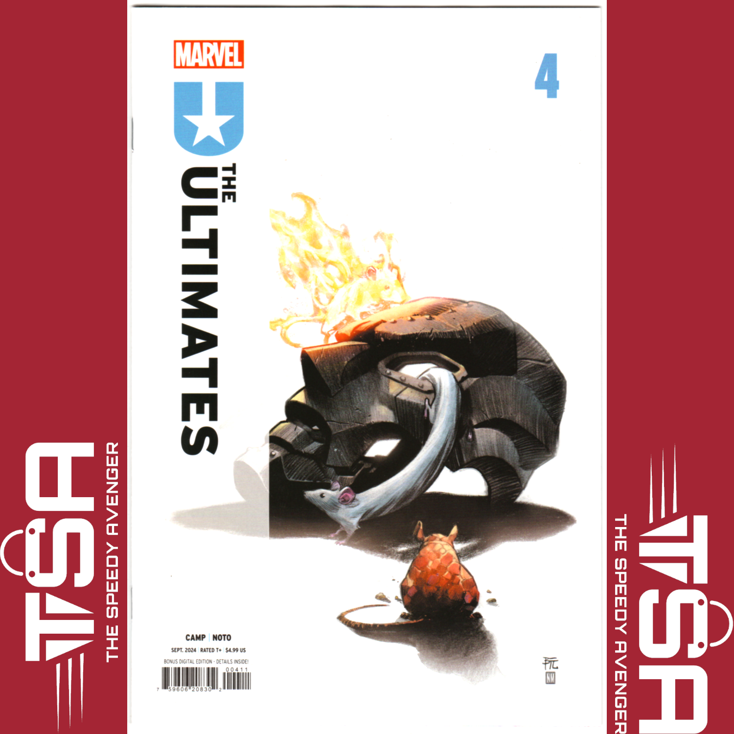 THE ULTIMATES #4 (Vol 6) Dike Ruan Regular Cover A 2024 Marvel Comics DOOM!