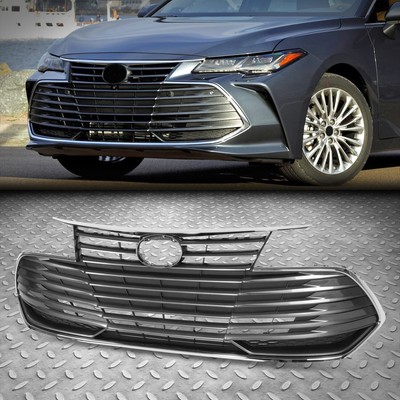 Для 19-22 Toyota Avalon Hybrid Limited Серебристая передняя решетка радиатора с эмблемой