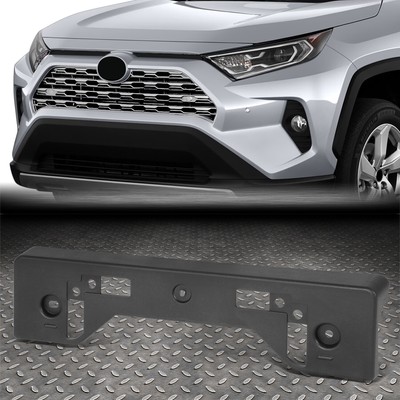 Для 19-23 Toyota RAV4 Adventure Trail Черный кронштейн крепления переднего номерного знака