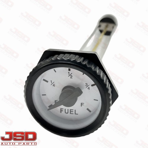 Universal 12''x38'' 18.3 Gallon 1/4 NPT Spun Aluminum Gas Tank Fuel Tank W/Gauge