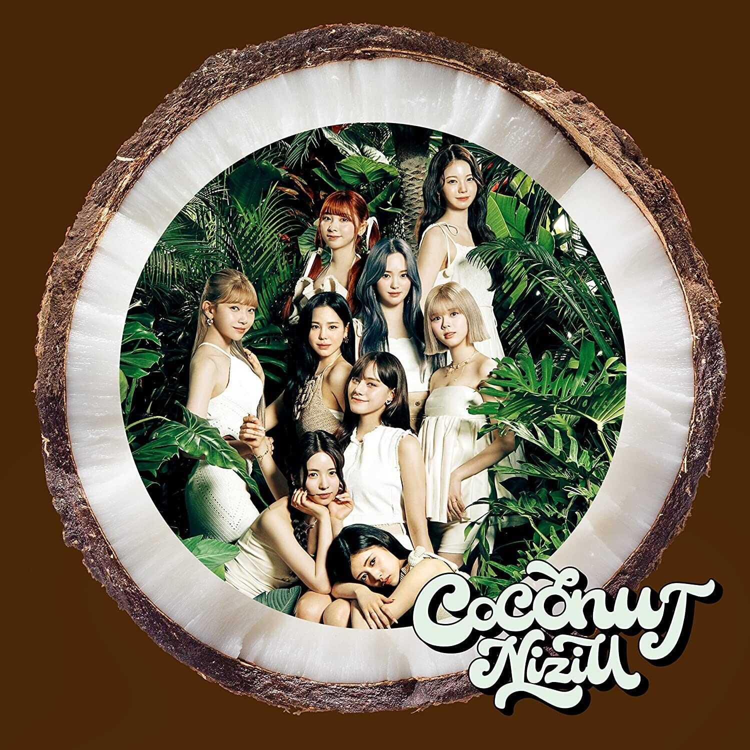 New NiziU COCONUT First Limited Edition CD+Booklet+Trading card