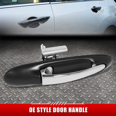 ДЛЯ 03-11 LINCOLN TOWN CAR РУЧКА ТЯГИ ПЕРЕДНЕЙ ПРАВОЙ ДВЕРИ С ЧЕРНОЙ/ХРОМИРОВАННОЙ ГРУНТОВКОЙ